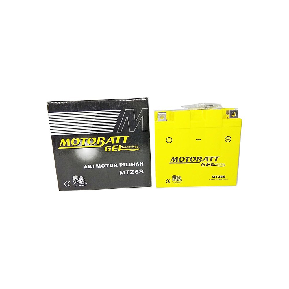 Aki motor honda CB 150R motobatt motobat MTZ6S accu gel ORI pabrik