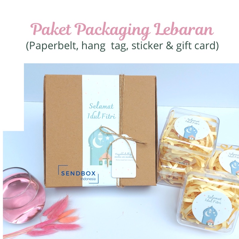 

READY paket packaging lebaran hang tag kartu lebaran