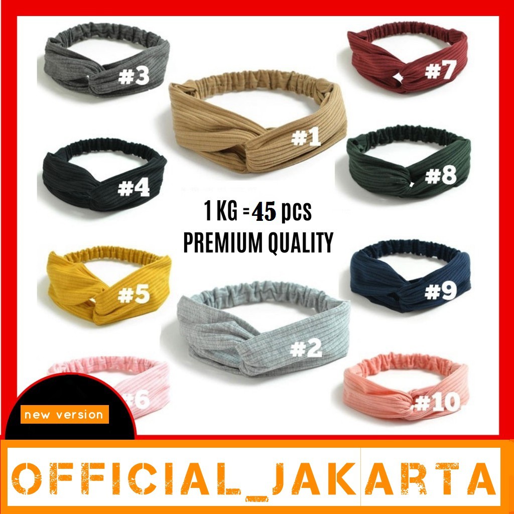  Bayar Di tempat BANDANA  RAMBUT  KOREA bandana  premium 