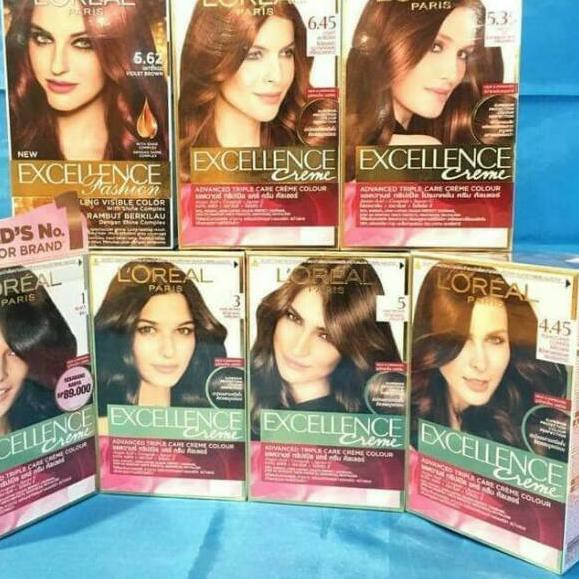 (100%) LOREAL / L'oreal Excellence Semir Pewarna Rambut