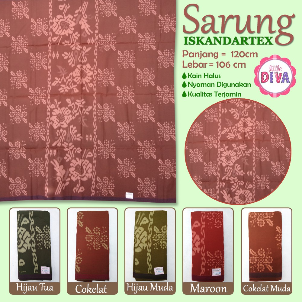 SARUNG Ibu Melahirkan Merk Gajah Unggul / ISKANDAR TEX - Produksi batik Iskandartex