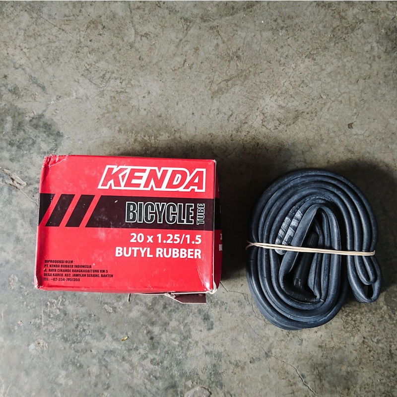 Ban Dalam Kenda 20 x 1.25/1.5 AV Pentil Schrader Sepeda Lipat Minion