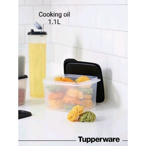 Cooking Oil (1pcs)/cooking oil Tupperware/cooking oil ungu/tempat minyak/tempat minyak tupperware
