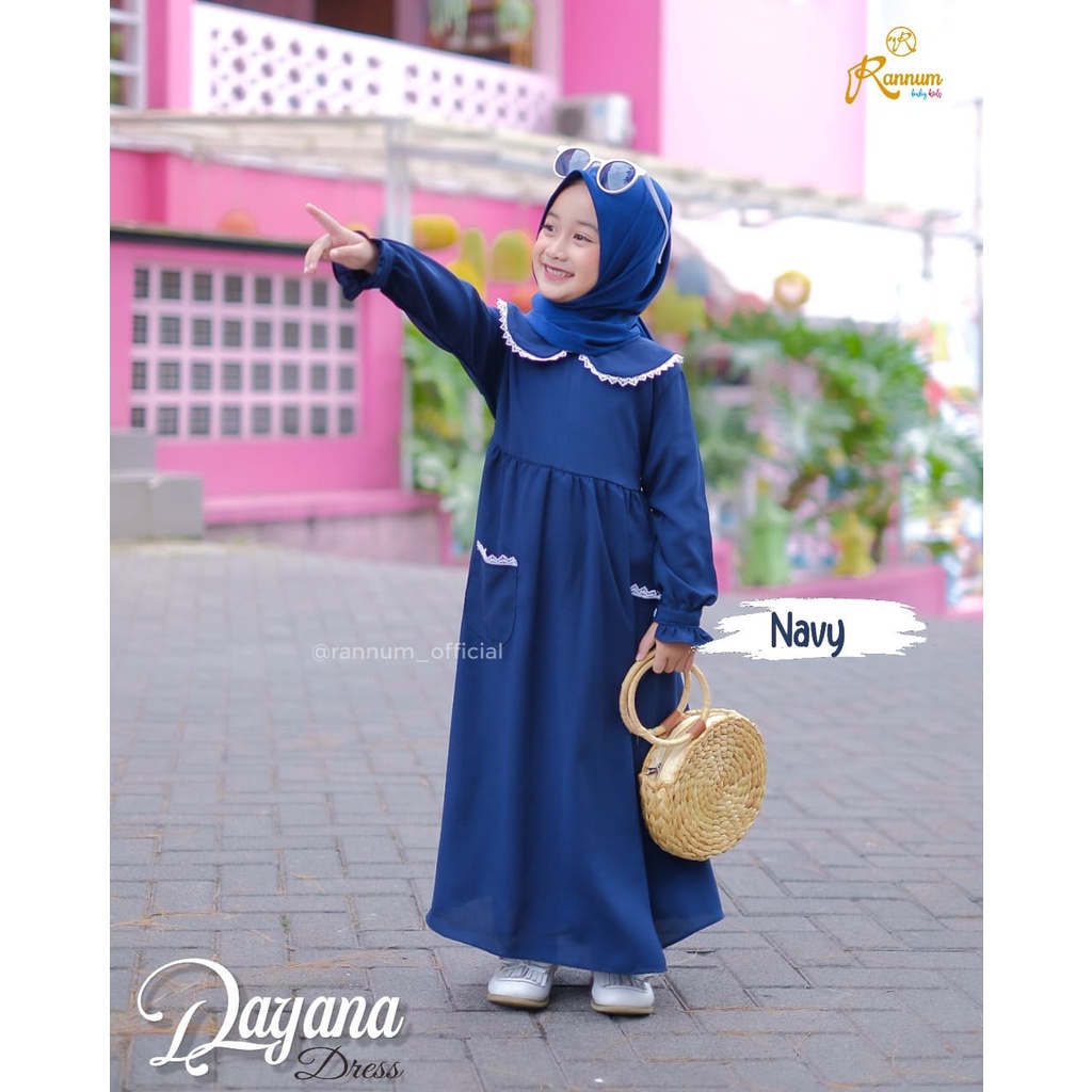 Gamis Syar'i Anak | Baju Muslim Anak perempuan Elegan