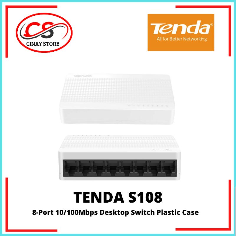 Tenda S108 8-port Ethernet Switch