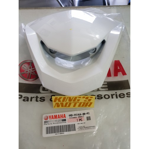 visor xeon 44D F61AA PUTIH asli yamaha / batok xeon asli yamaha