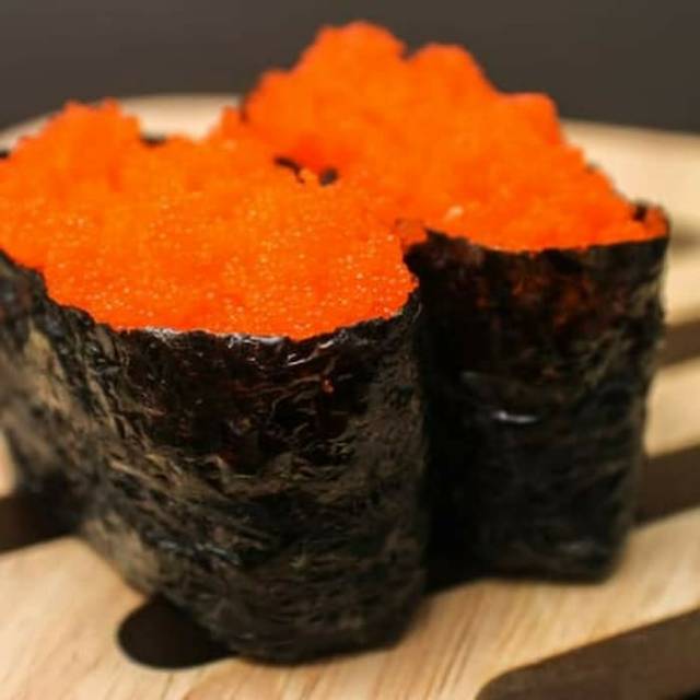 TOBIKO Orange Flying Fish Roe / Telur ikan sushi GRADE A 500g