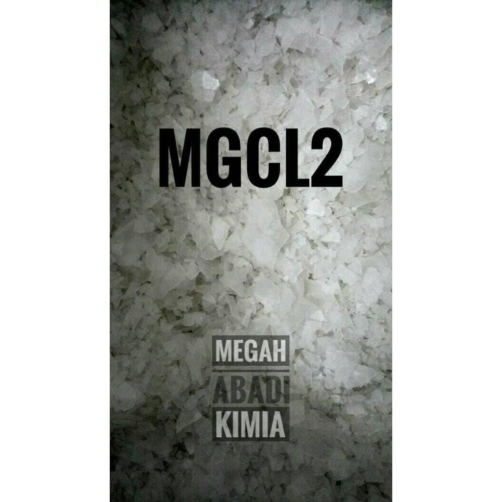 FREE ONGKIR MAGNESIUM CHLORIDE / MGCL2 / TEKNIS / FLAKES /1 KG 