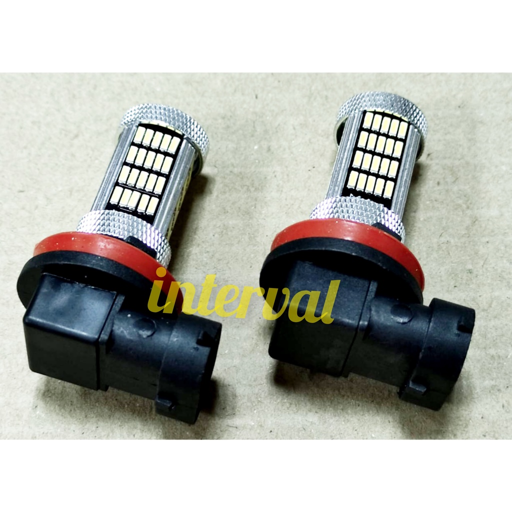 Bohlam Lampu Fog Lamp H11 25 Watt Led 92 Bohlam Foglamp Putih
