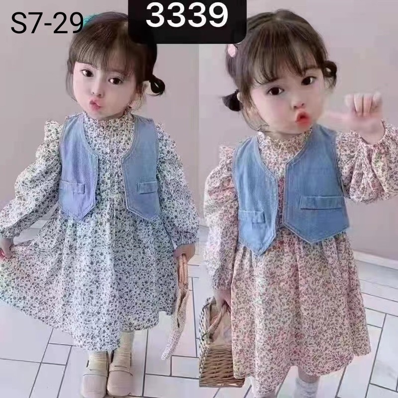 DRESS IMPORT ANAK PEREMPUAN 1-4 TAHUN / BAJU ANAK PEREMPUAN IMPORT