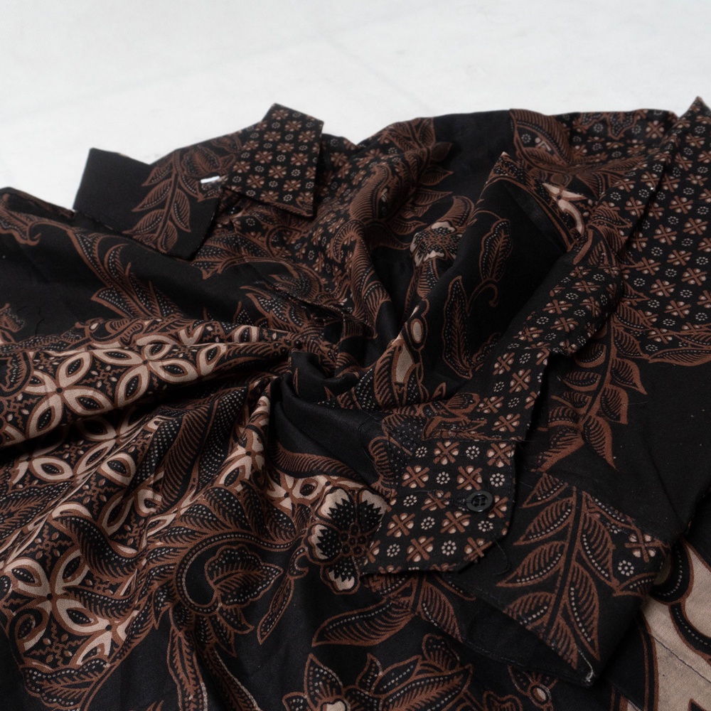 Prodigo * Kalasan Hitam Kemeja batik lengan Panjang | batik pria | Batik modern | Batik indonesia lengan panjang