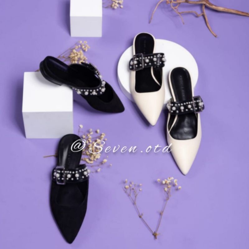 (FREE ONGKIR XTRA + COD) Sepatu CK 214 Snap Pearl