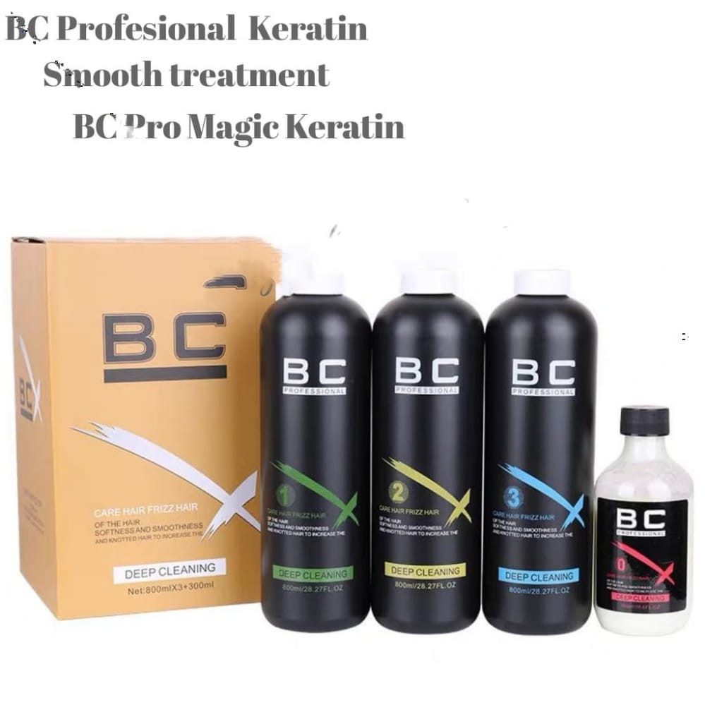 {COD OK} BC PROFESIONAL Keratin Treatment Smoothing Rambut Brazilian Keratin Scarlet generation