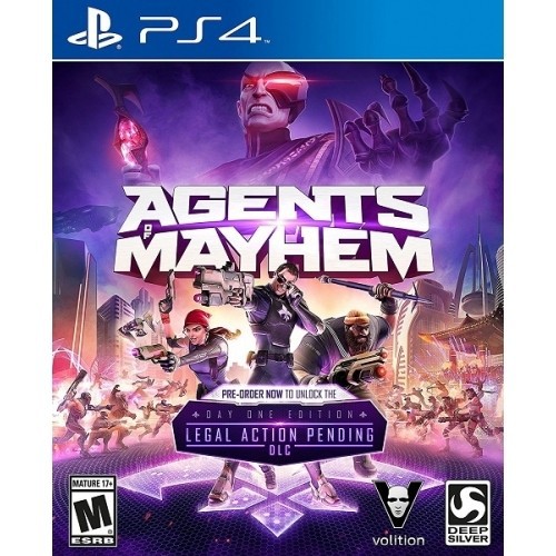 PS4 AGENTS OF MAYHEM