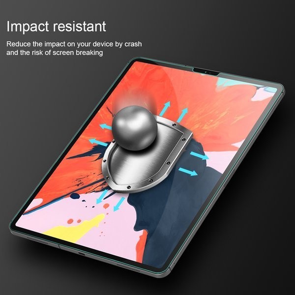 Tempered Glass H Plus iPad Pro 12.9 Inch 2021 or 2020 or 2018 Amazing