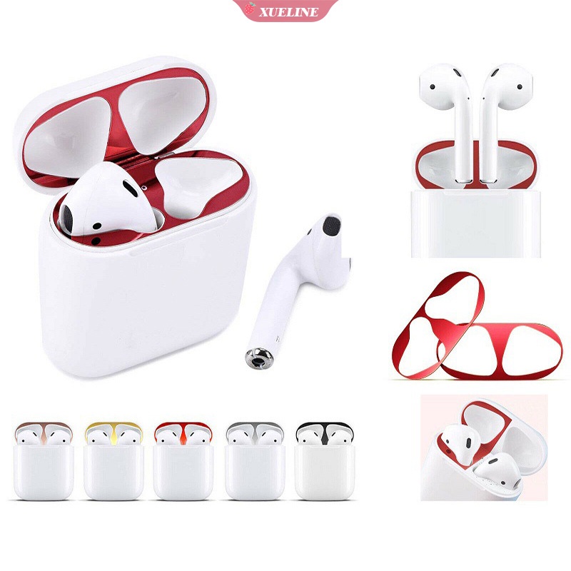 Stiker Cover Pelindung Headphone Anti Debu Untuk AirPods 1 / 2 Pro