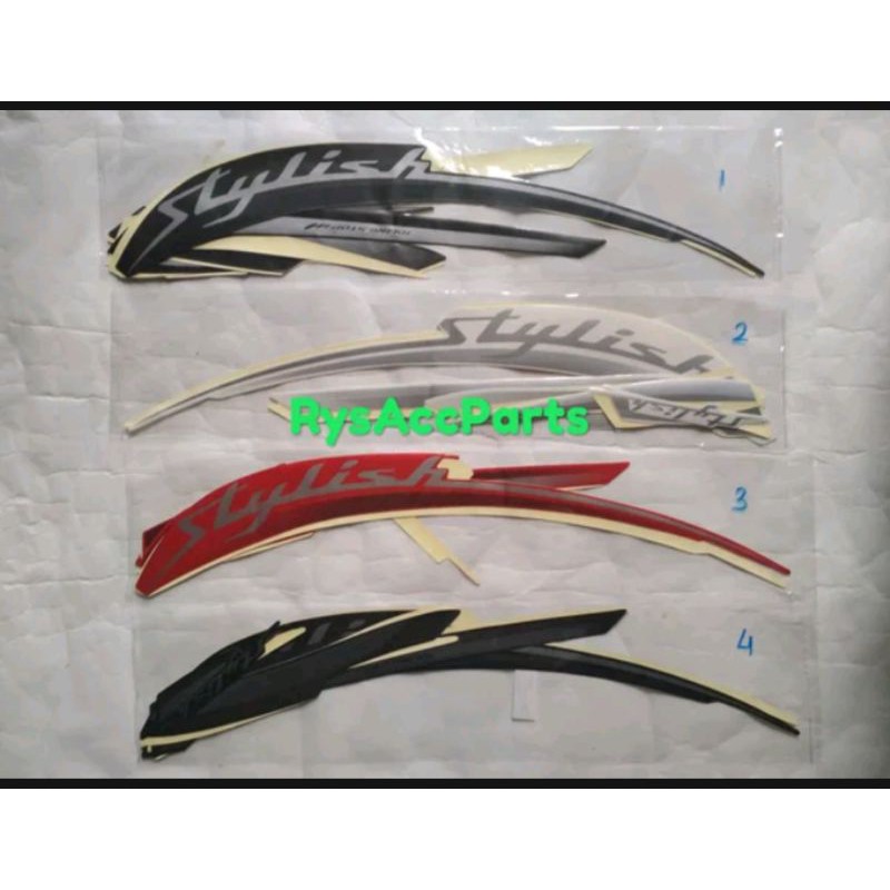 Striping Sticker List Motor Honda Scoopy 2019 Original Full Set