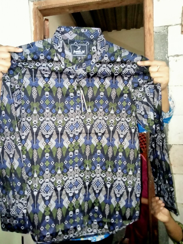 Kemeja Batik Songket Lengan Panjang Murah Kemeja Slim Fit Pria Cowo Baju Kondangan Premium Quality