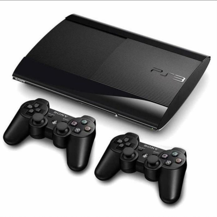 ps3 super slim 500gb full games  +2 stik wireles,promo bulan ini