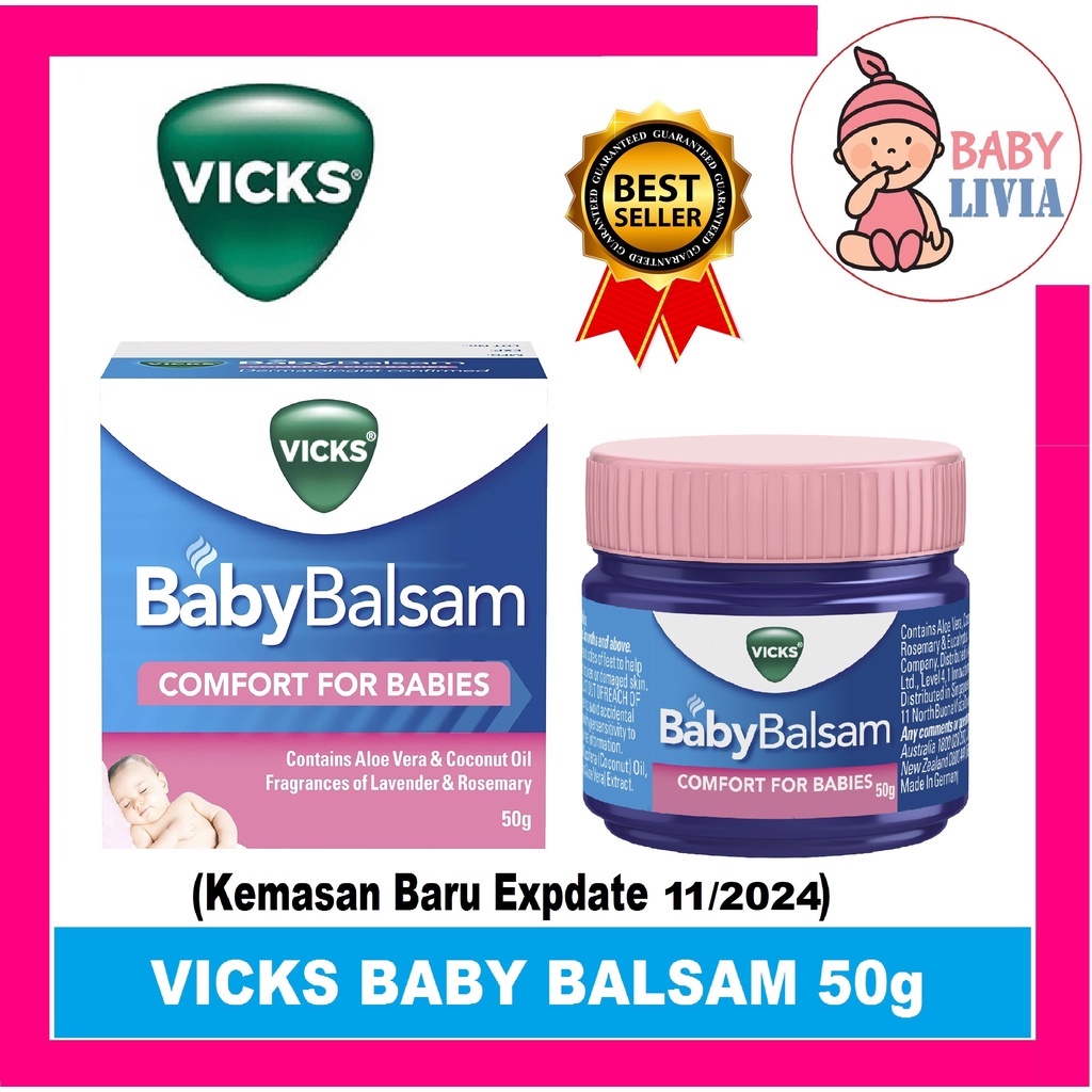 Jual VICKS BABY BALSAM 50gram / Balsem Baby | Shopee Indonesia