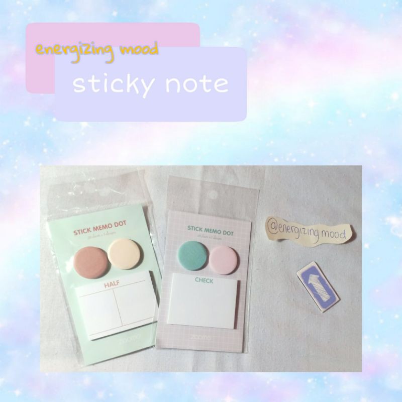 

Sticky Memo Polkadot untuk sekolah/agenda/perkantoran dll