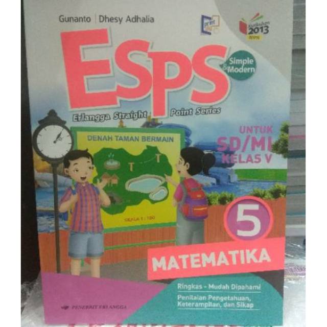 Esps Matematika Sd Kelas 5 Kurikulum 2013 Revisi Shopee Indonesia