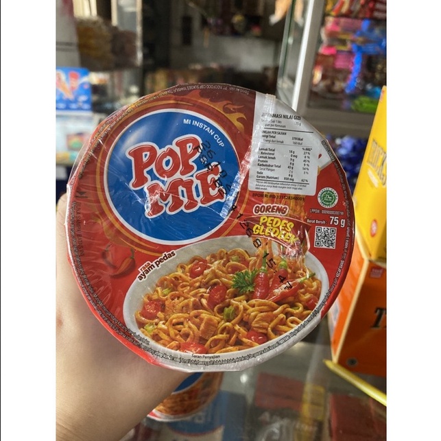 POP MIE GORENG PEDES GLEDEK CUP ABC MURAH