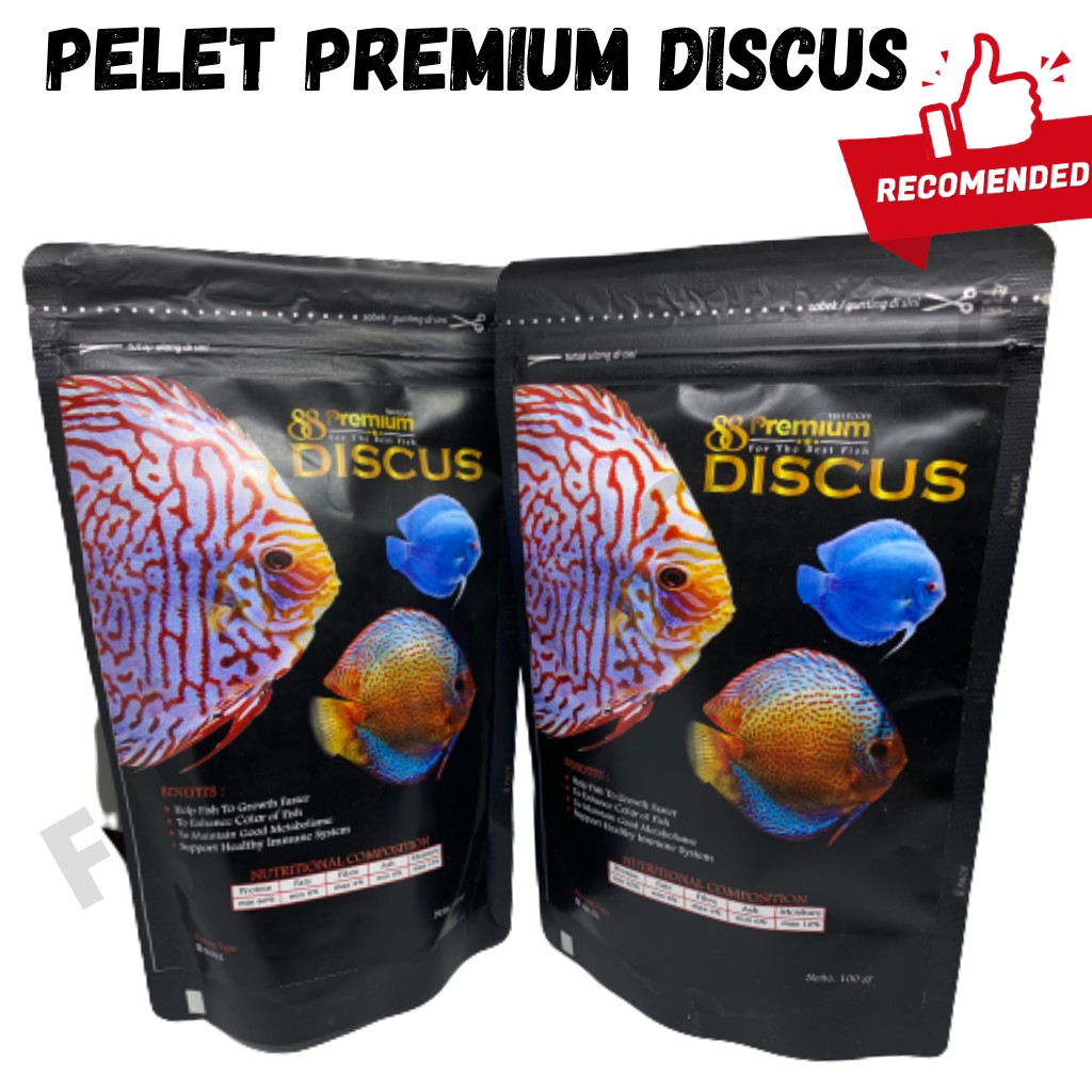 Pelet Ikan PREMIUM 88 DISCUS