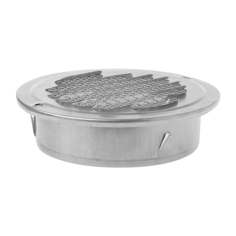 CRE  Stainless Steel Exterior Wall Air Vent Grille Round Ducting Ventilation Grilles