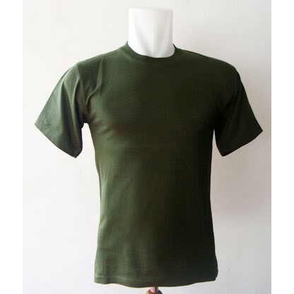  KAOS  POLOS IJO  ARMY Shopee Indonesia