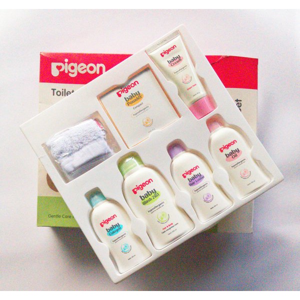 *FRAULEINCO* PIGEON Toiletries Gift Set | Paket Perlengkapan Mandi Bayi