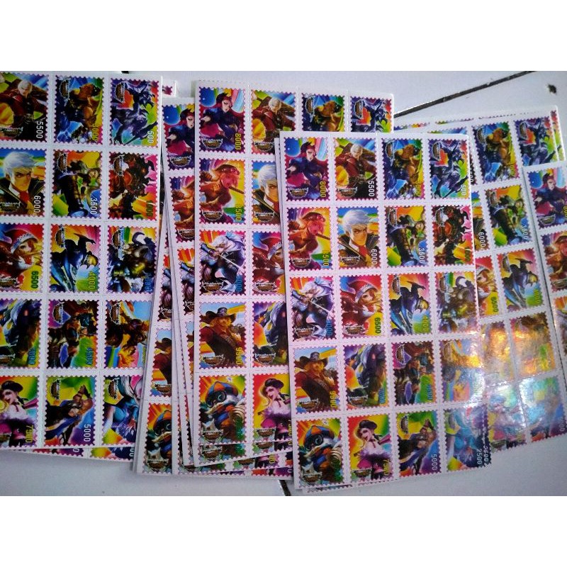 

MAINAN stiker MATERAI anak karakter kartun perlembar