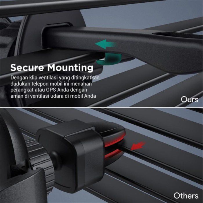 Aukey Air Vent Car Holder Magnetic Navigator 360 Series - 500876 - HD-C74