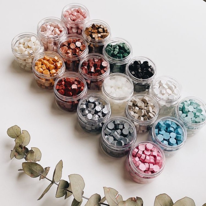 

Terbatas Seal Wax Beads Jar (170 Beads / Jar), Pilihan Warna Swipe Ke Kiri Terlaris