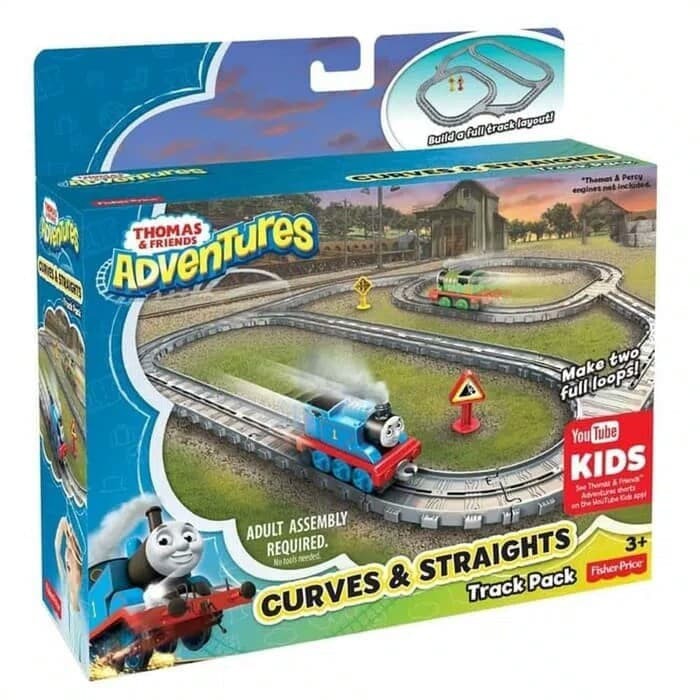 Diecast Set - Diecast Thomas And Friends - Diecast Hotwheels Thomas And Friends Adventures Curves