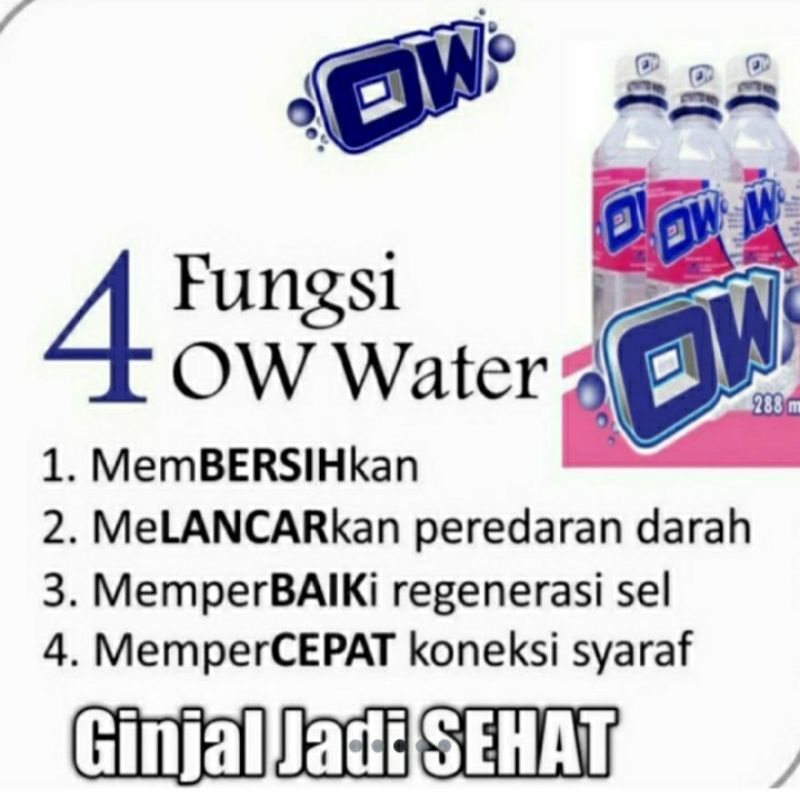 AIR MINUM MINERAL KESEHATAN OW HERBOXI WATER OXYGEN OXXY ACTIVE WATER