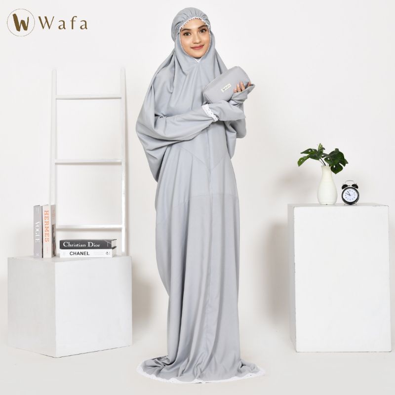 MUKENA_WAFA - Mukena Terusan Katun Mikro
