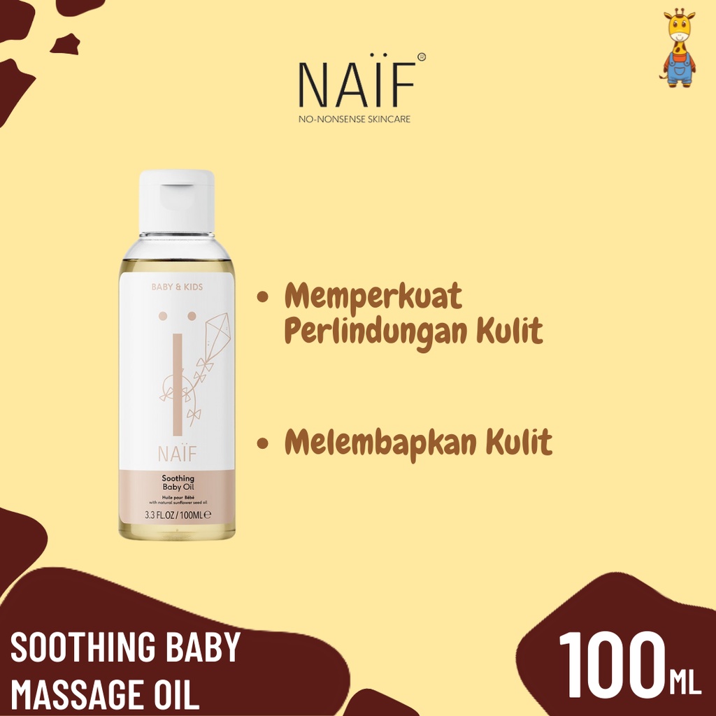 Naif Soothing Baby Massage Oil 100ml