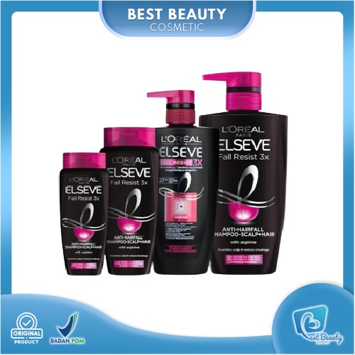 ★ BB ★ L'Oreal Paris Fall Resist 3x Shampoo - LOREAL Shampoo | Loreal Perawatan Rambut Rontok