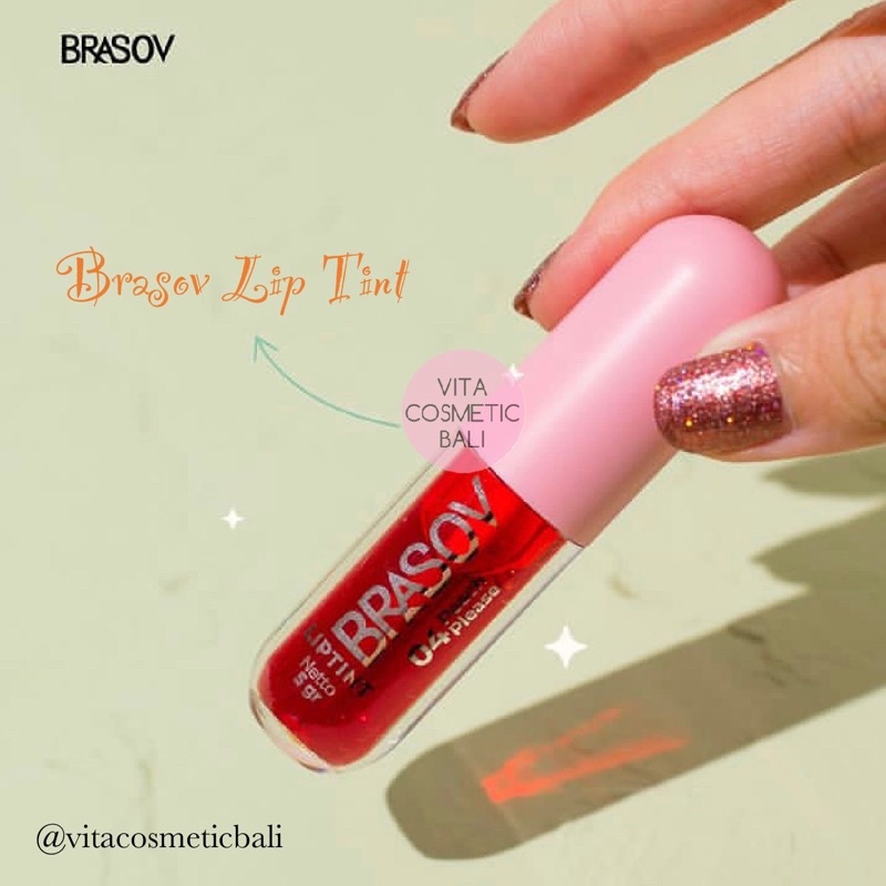 BRASOV Liptint Pewarna Bibir Liptint lip tint Lipstick lip cream lipcream