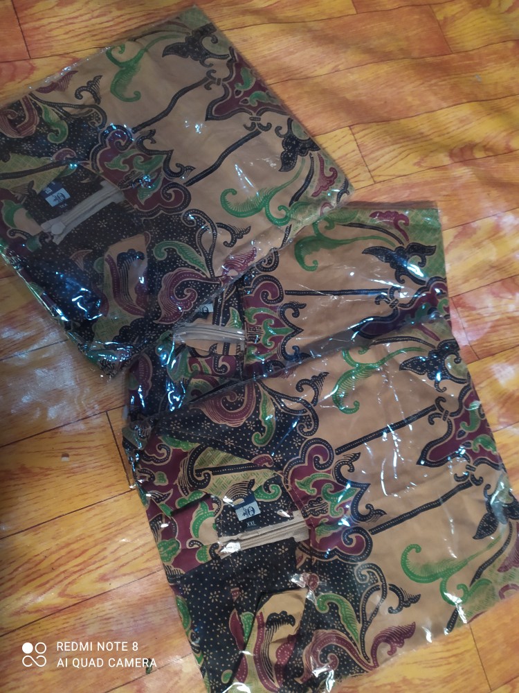 Tunik Batik M L Xl Xxl Serut Kradenan