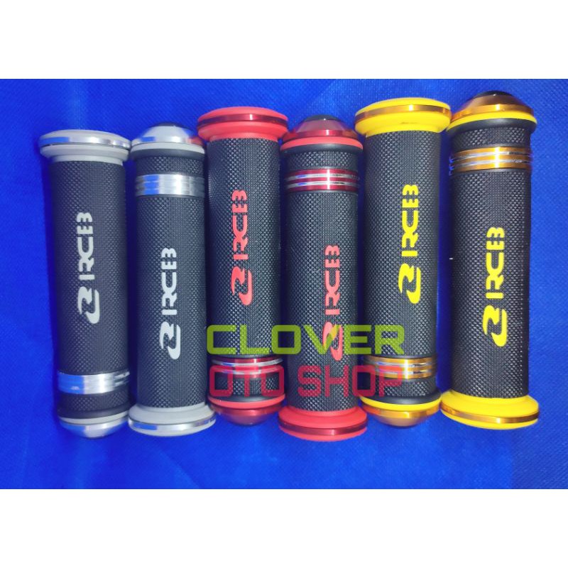 Handle Grip Hand Fat Sarung Setir AHG55 RCB CNC Gold Merah Silver | Racing Boy