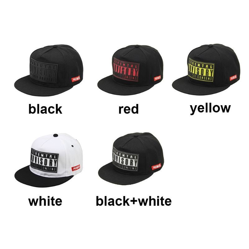 Topi Snapback Motif Bordir Gaya Hip Hop Untuk Pria Dan Wanita