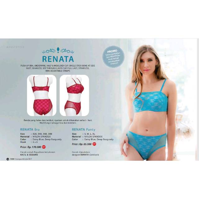 Pakaian Dalam Fiori Renata bra Promo
