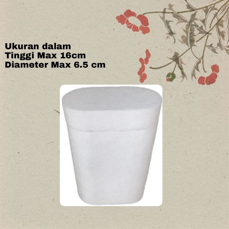 Box Styrofoam botol susu/ Packing Ikan Sterofom Cupang