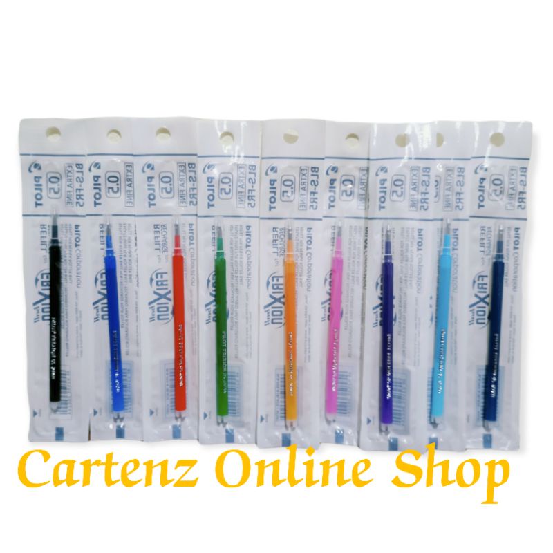 

Isi Pilot Frixion Clicker Ball Warna Warni 0.5 & 0.7 BLS-FR5/7 Refill Frixion
