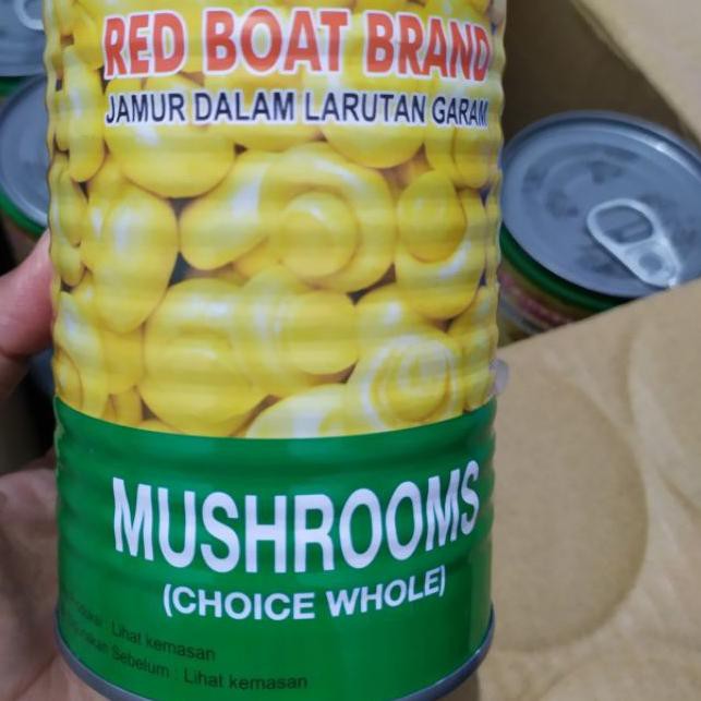 

SALE!! (xhu-1272) Jamur Kancing Kaleng / Mushroom Red Boat