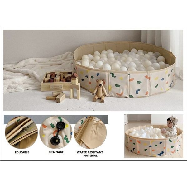 INI SEWA BUKAN JUAL - Kolam Bola Ball Pit Large – Cream (Include Bola) (JABODETABEK)