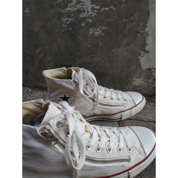 converse double zipper