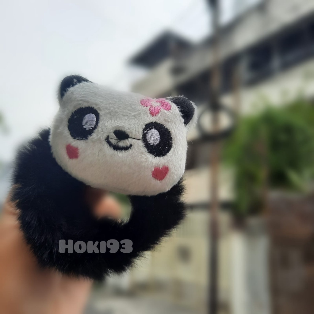 TALI RAMBUT karakter PANDA lucu tali rambut anak